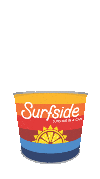 Bucket Surfside Sticker by statesidevodka