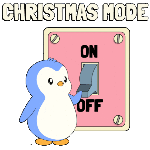 Merry Christmas Sticker by Pudgy Penguins