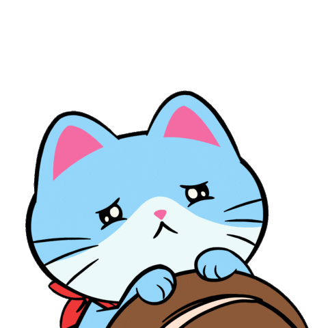 Sad Please Please Sticker by Silly Kitties