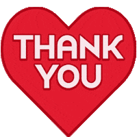 Thanks Thank You Sticker by FILMORE — Women's Health