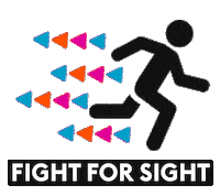 Eye Running Sticker by Fight for Sight