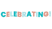 Happy Celebration Sticker by ClvrCml