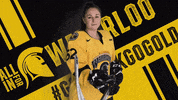 University Of Waterloo Wink GIF by Waterloo Warriors