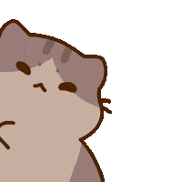 Cat Alarm Sticker by Bichi Mao