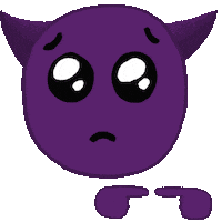 Devil Please Sticker