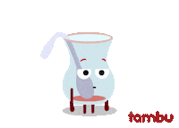 Sleepy Tea Sticker by Tambu Klavye