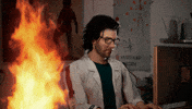 Fire This Is Fine GIF by 11 bit studios