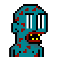 Pixel Monster Sticker