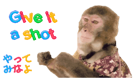 Fun Monkey Sticker