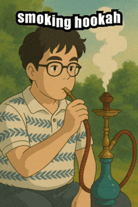 Hookah Smoking GIF