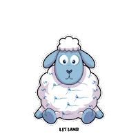 Happy Sheep Sticker by VeeFriends