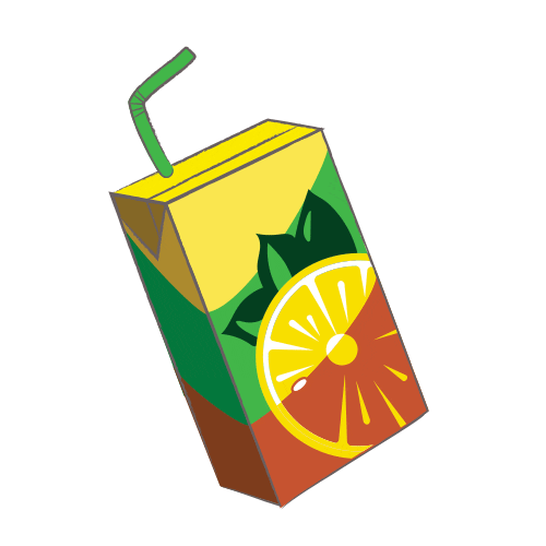 bobcutmag summer drink green box Sticker