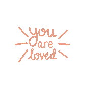 layloart you are loved laylo layloart Sticker