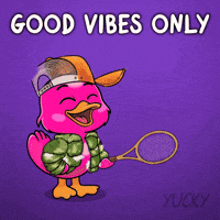 Good Vibes Duck GIF by Yucky Ducks