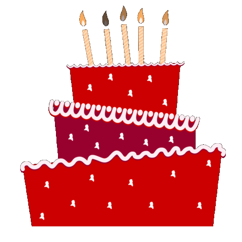 birthday cake Sticker by Brock University