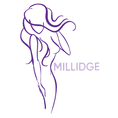 Millidge logo cosmetics miller liza Sticker