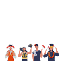 17 Agustus 1945 Merdeka Sticker by Brisik.id