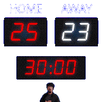 23 Away Sticker