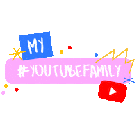 Family Day Love Sticker by YouTube