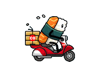 sushicotr asian sushi noodle bo Sticker