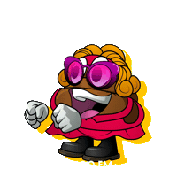 Dance Farting Sticker by Hugo.fm