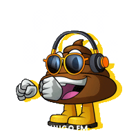 Dance Farting Sticker by Hugo.fm