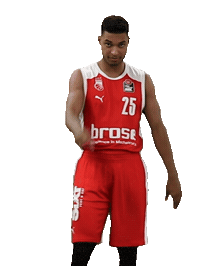Cant Hear You Look At Me Sticker by easyCredit Basketball Bundesliga