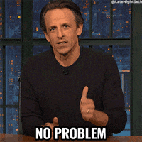 Seth Meyers No GIF by Late Night with Seth Meyers