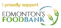 edmontonsfoodbank support food bank food donations feedyeg Sticker