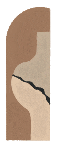 Modern Art Katieleighstevens Sticker by By Sauts // Alex Sautter (formerly Pretty Whiskey)