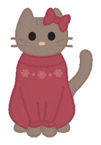 Cat Wink Sticker