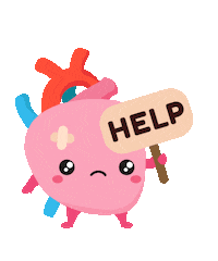 Heart Love Sticker by nerdbugs