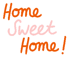 jenleembruggen illustration text typography home Sticker