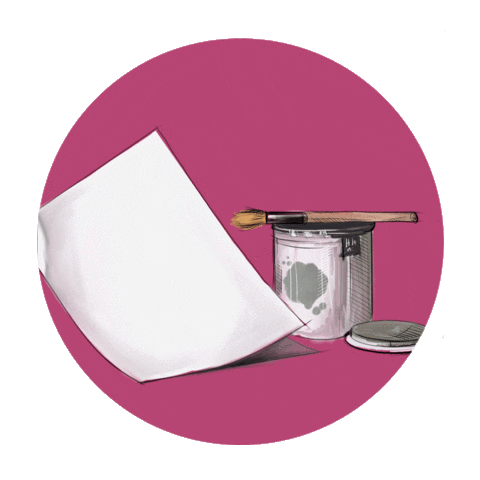 martinafratini giphyupload art design painting Sticker