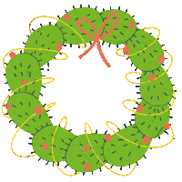 Christmas Corona Sticker by Elodieflvt