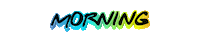 text morning Sticker