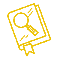 Book Magnifying Glass Sticker by Knives Out