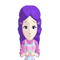 Sad Girl Sticker