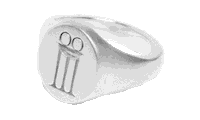 Ring Silver Sticker by Peoples Of All Nations
