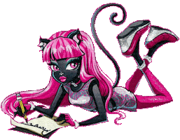 Monster High Pink Sticker