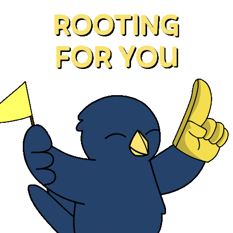 Cheering Rooting For You Sticker by Ordinary Frends
