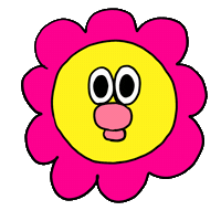 Pink 花 Sticker by Gunmaunofficial