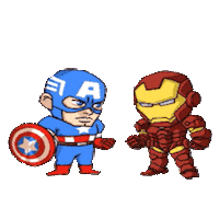 Captain America Fight Sticker by imoji