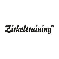 zirkeltraining sport vintage gym training Sticker