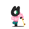 Cat Skating Sticker by @gallegoseba