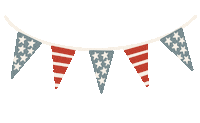 Independence Day America Sticker
