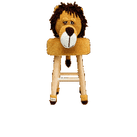 makuka happy lion handmade lev Sticker
