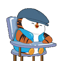 Cracking Up Lol Sticker by Pudgy Penguins