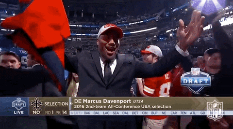 nfl draft football GIF by NFL