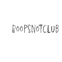 Boop Sticker